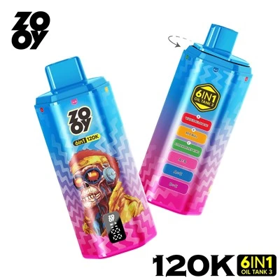 ZOOY VAPE 6 EN 1 120000PUFFS-PE